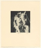 Artist: b'EWINS, Rod' | Title: b'Reflections.' | Date: 1984, July | Technique: b'photo-etching and aquatint, printed in black ink, from one plate'