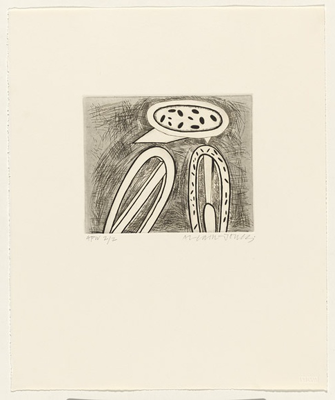 Artist: b'LEACH-JONES, Alun' | Title: b'The Welsh suite (#3)' | Date: October 1991 | Technique: b'etching, printed in black ink with plate-tone, from one plate' | Copyright: b'Courtesy of the artist'