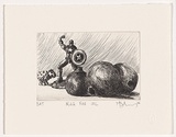 Artist: b'Behrens, Monika.' | Title: b'Iraq for oil.' | Date: 2006 | Technique: b'etching, printed in black ink, from one plate'