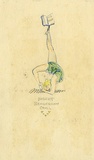 Artist: McCRAE, Hugh | Title: His Book Rober Henderson Croll. | Date: c.1940 | Technique: pencil and colour crayon