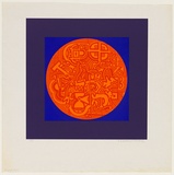 Artist: b'LEACH-JONES, Alun' | Title: b'Sharlimar' | Date: 1967 | Technique: b'screenprint, printed in colour, from multiple stencils' | Copyright: b'Courtesy of the artist'