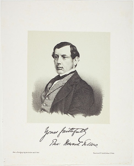 Title: b'not titled [Thomas Howard Fellows]' | Date: 1859 | Technique: b'lithograph, printed in colour, from multiple stones (black image, buff tint stone)'