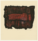 Artist: KING, Grahame | Title: Fossil | Date: 1968 | Technique: lithograph, printed in colour, from two stones [or plates]