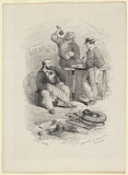 Artist: GILL, S.T. | Title: Recovery of stray horses announced | Date: 1852 | Technique: lithograph, printed in black ink, from one stone