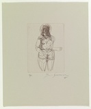 Artist: SELLBACH, Udo | Title: not titled | Date: 1960-80 | Technique: etching