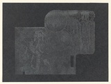 Artist: EWINS, Rod | Title: Moonshot. | Date: 1971 | Technique: etching, printed in intaglio and relief in black ink, from one plate