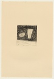 Title: Vase and fruit 6 | Date: 1980 | Technique: drypoint, printed in black ink, from one perspex plate