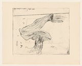 Title: b'My scarf' | Date: 1976 | Technique: b'drypoint, printed in black ink, from one perspex plate'