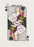 Artist: Newmarch, Ann. | Title: Queen of hearts [2]. | Date: 1978 | Technique: screenprint, printed in colour, from multiple stencils