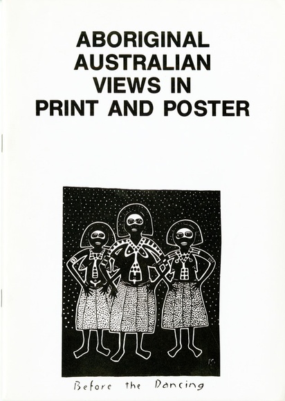 Artist: b'PRINT COUNCIL OF AUSTRALIA' | Title: b'Exhibition catalogue | Jeffrey Samuels and Chris Watson. Aboriginal Australian views in print and poster. Melbourne: Print Council of Australia, 1987.' | Date: 1987