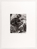 Artist: b'Spurrier, Stephen.' | Title: b'The lost dog.' | Date: 1988 | Technique: b'etching, printed in black ink, from one plate'