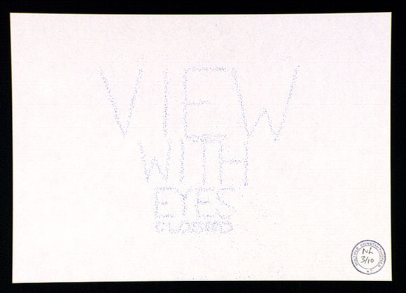 Artist: b'Lendon, Nigel.' | Title: b'not titled.' | Date: 1995 | Technique: b'spirit-duplicator'