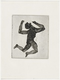 Artist: b'SELLBACH, Udo' | Title: b'not titled' | Date: 1987 | Technique: b'etching, printed in black ink with plate-tone, from one copper plate'