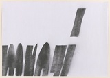 Artist: b'Azlan.' | Title: b'Free Amrozi.' | Date: 2003 | Technique: b'stencil, printed in black ink, from one stencil'