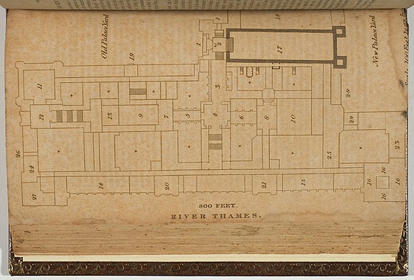 Title: b'not titled [plan for new Houses of Parliament, England].' | Date: 1843 | Technique: b'engraving, printed in black ink, from one copper plate'