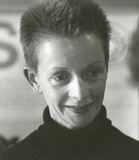 Artist: b'Heath, Gregory.' | Title: b'Portrait of Kate Lohse, Australian printmaker, 1989' | Date: 1989