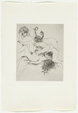 Artist: b'BOYD, Arthur' | Title: b'Dream of an intelligent woman.' | Date: 1970 | Technique: b'etching, printed in black ink, from one plate' | Copyright: b'Reproduced with permission of Bundanon Trust'