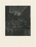 Artist: STAFFIERI, Mara | Title: Everyone's home | Date: 1993 | Technique: etching, printed in black ink, from one plate