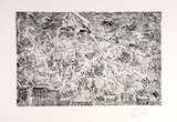 Artist: COLEING, Tony | Title: Brain storm. | Date: 1984 | Technique: etching and aquatint, printed in black ink, from one plate