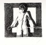 Artist: Kelly, William. | Title: Portrait study | Date: 1982 | Technique: lithograph, printed in black ink, from one stone [or plate] | Copyright: © William Kelly