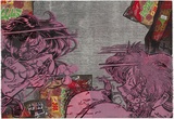 Artist: b'Cousins, Marcel.' | Title: b'Itadakimasu.' | Date: 1999 | Technique: b'colour copies; woodcut; collage; spraypaint'