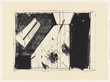 Title: Interior | Date: 1975 | Technique: lithograph, printed in black ink, from one stone