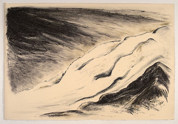 Artist: b'Trenfield, Wells.' | Title: b'Melaleuca landscape VIII' | Date: 1986 | Technique: b'lithograph, printed in colour, from multiple stones'