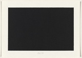 Title: not titled [black] | Date: 2004 | Technique: screenprint, printed in acrylic paint, from one stencil