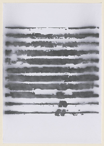 Artist: b'Azlan.' | Title: b'The West is best II.' | Date: 2003 | Technique: b'stencil, printed in black ink, from one stencil'