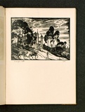 Artist: b'McGrath, Raymond.' | Title: b'The Castle Derlin built Pendragon.' | Date: 1925 | Technique: b'wood-engraving, printed in black ink, from one block'