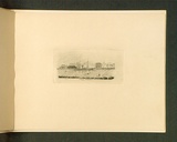Artist: Jones, Henry Gilbert. | Title: Wharf, Melbourne. | Date: 1841-45 | Technique: etching, printed in black ink, from one copper/plate