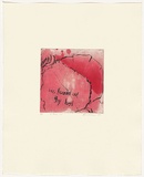 Artist: b'Headlam, Kristin.' | Title: b'Oh Rose VII' | Date: 1997 | Technique: b'aquatint and drypoint, printed in colour, from two copper plates'