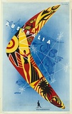 Artist: b'Sellheim, Gert.' | Title: b'Australia (Boomerang).' | Date: 1957 | Technique: b'lithograph, printed in colour, from multiple stones' | Copyright: b'\xc2\xa9 Nik Sellheim, courtesy Josef Lebovic Gallery'