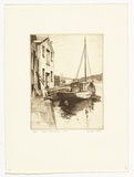 Artist: b'PLATT, Austin' | Title: bOlive Berry's Bay | Date: 1937 | Technique: b'etching, printed in black ink, from one plate'