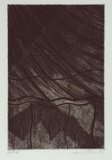 Artist: STAFFIERI, Mara | Title: Shadow | Date: 1992 | Technique: etching and aquatint, printed in black ink with plate-tone, from one plate