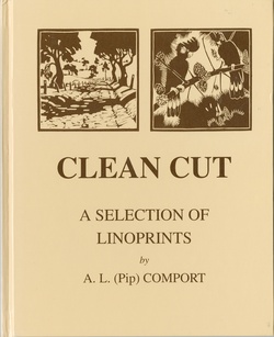 <p>Clean cut: A selection of linoprints by A.L. (Pip) Comport.</p>
