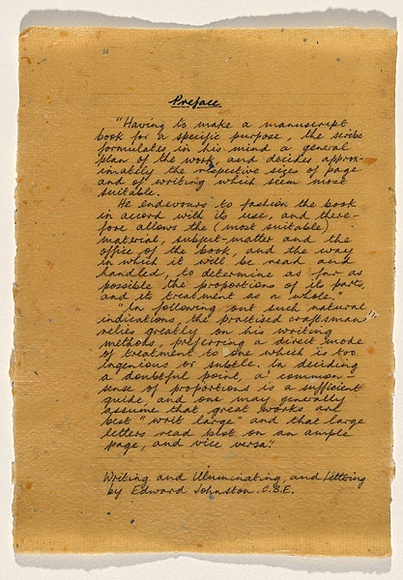 Title: b'Being and nothingness by Jean-Paul Sartre [preface]' | Date: 1982 | Technique: b'handwritten pages'