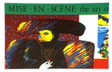 Artist: Chan, Leong. | Title: Postcard: Mise-en-scene. | Date: 1984 | Technique: screenprint, printed in colour, from multiple stencils