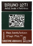 Artist: b'Leti, Bruno.' | Title: b'Bruno Leti: artist books and portfolios' | Date: 1993 | Technique: b'linocut, printed in colour from four blocks'