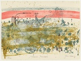 Artist: Olsen, John. | Title: Tropical rainshower | Date: 1978 | Technique: lithograph, printed in colour, from four plates | Copyright: © John Olsen. Licensed by VISCOPY, Australia