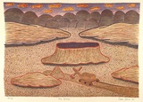 Artist: b'Bowen, Dean.' | Title: b'The quarry' | Date: 1989 | Technique: b'lithograph, printed in colour, from multiple stones'