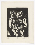 Artist: b'SELLBACH, Udo' | Title: b'not titled' | Date: 1960-80 | Technique: b'etching'