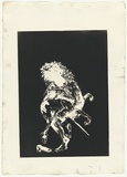 Artist: b'BOYD, Arthur' | Title: bThe Unicorn's Love Dance. | Date: 1973-74 | Technique: b'aquatint, printed in black ink, from one plate' | Copyright: b'Reproduced with permission of Bundanon Trust'