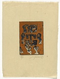 Artist: SELLBACH, Udo | Title: not titled | Date: 1960-80 | Technique: etching