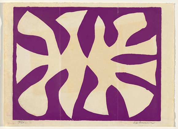 Artist: b'Coburn, John.' | Title: b'Greeting card.' | Date: 1967 | Technique: b'screenprint'