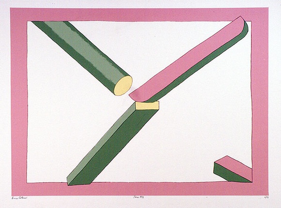 Artist: b'Latimer, Bruce.' | Title: b'June 1972' | Date: 1972 | Technique: b'screenprint, printed in colour, from four stencils' | Copyright: b'\xc2\xa9 Bruce Latimer'