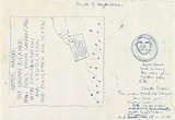 Artist: b'Dickie, Peter.' | Title: b'Hamer Hamer the union blamer how does your garden grow with confrontation and legislation and policemen all in a row. (Poste.' | Date: (1977) | Technique: b'blue ballpoint pen'