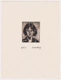 Artist: HARDING, Nicholas | Title: Untitled (Lynne). | Date: 2002 | Technique: open-bite and aquatint, printed in colour, from two plates