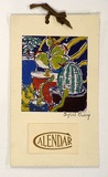 Artist: Craig, Sybil. | Title: Calendar:  Cacti. | Date: c.1942 | Technique: collotype, printed in colour