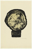 Artist: b'KING, Grahame' | Title: b'Tree Study V' | Date: 1976 | Technique: b'lithograph, printed in colour, from two stones [or plates]'